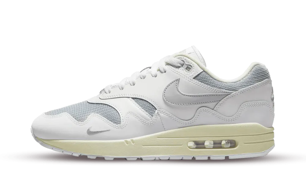 Air Max 1 Patta Waves White