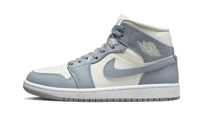 Air Jordan 1 Mid Grey Sail