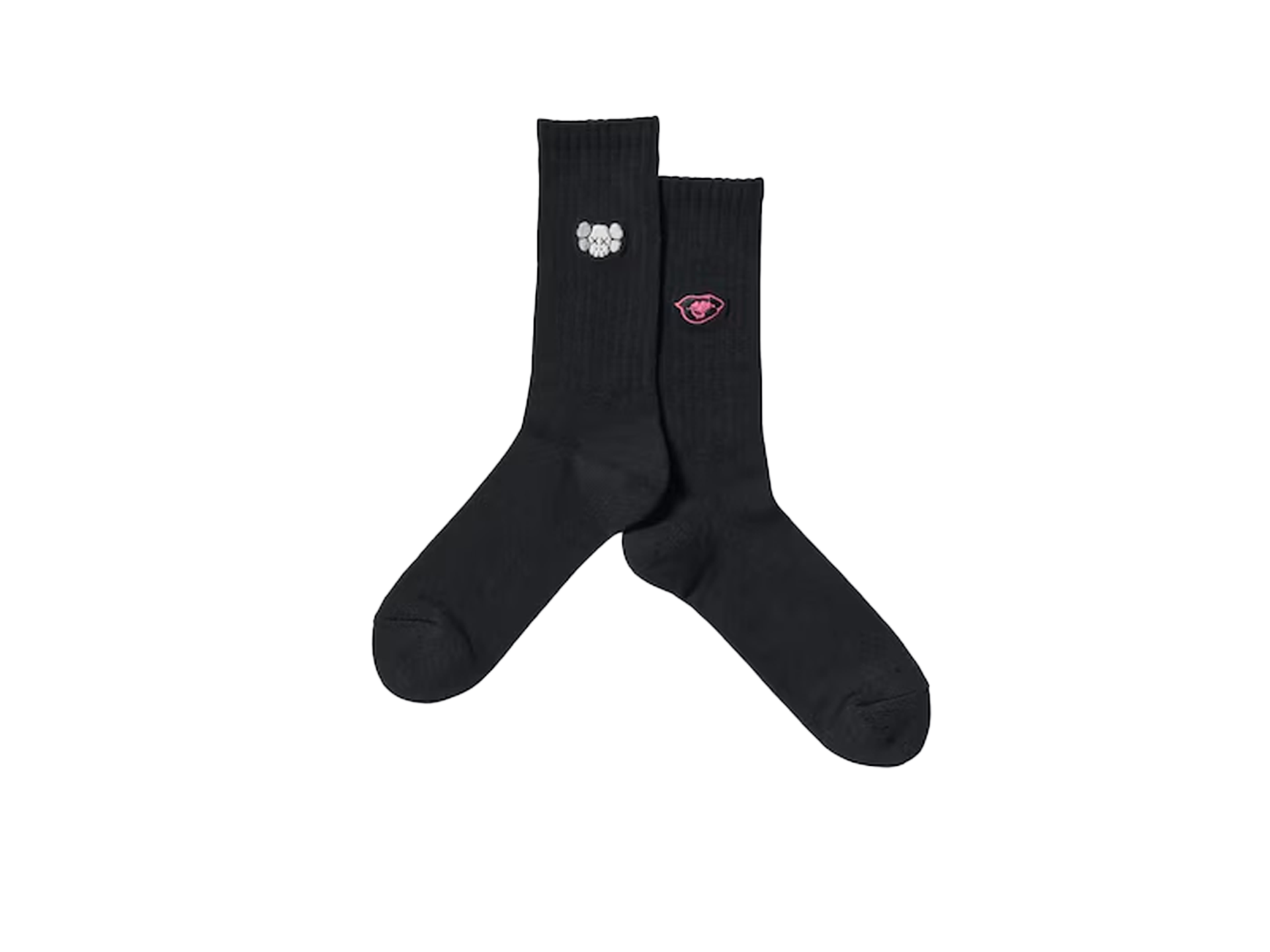 Kaws x Uniqlo Warhol 476519 Socks Black