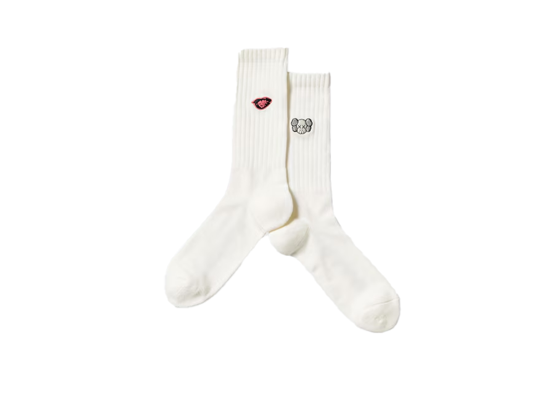 Kaws x Uniqlo Warhol 476519 Socks White